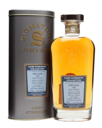Port Ellen 1982 26 年 Cask #2546 Signatory