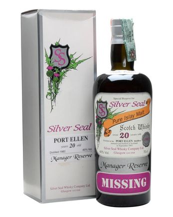 Port Ellen 1982 20 年 Silver Seal Manager's Reserve