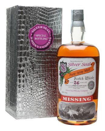 Port Ellen 1982 26 年 'Missing' Silver Seal
