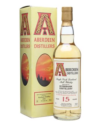 Rosebank 1990 15 年 Aberdeen Distillers