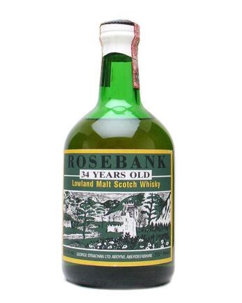 Rosebank 34 年 Bottled 1980's Independent Bottling