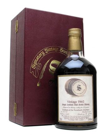 Rosebank 1965 28 年 Sherry Cask Signatory