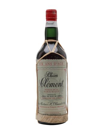 Clement 6 年 Rhum Bottled 1960s