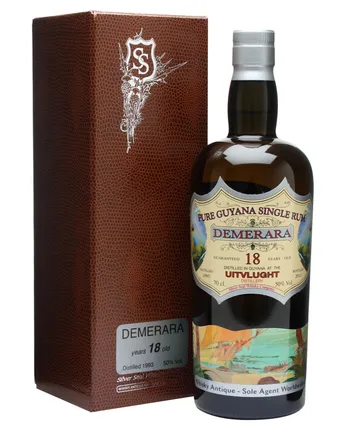 Uitvlught Demerara 1993 Rum 18 年 Bottled 2011