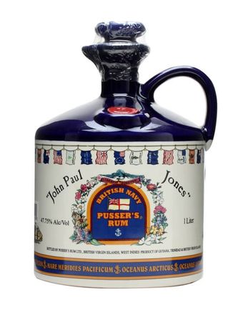 Pusser's Rum Decanter John Paul Jones