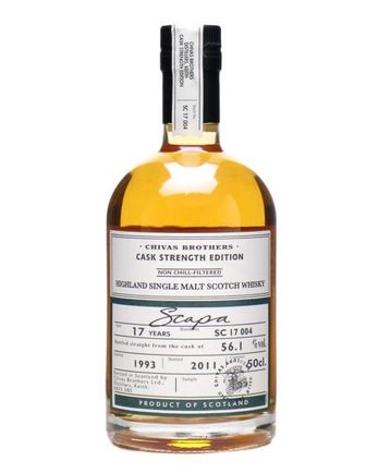 Scapa 1993 17 年 Cask Strength Edition