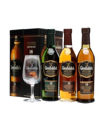 Glenfiddich Explorer's Collection 12, 15 & 18 年