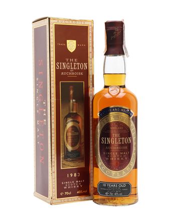 Singleton of Auchroisk 1983 10 年