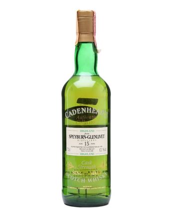 Speyburn Glenlivet 15 年 Bottled 1991 Cadenhead's