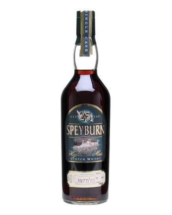 Speyburn 1977 25 年 Sherry Cask