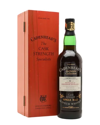 Springbank 1964 34 年 Sherrywood Cadenhead's