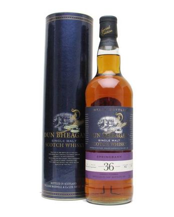 Springbank 1969 36 年 Cask 411 Dun Bheagan