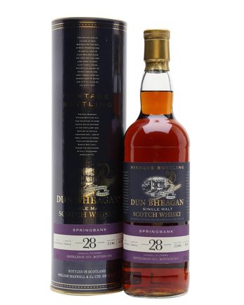 Springbank 1974 28 年 Dun Bheagan