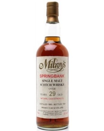 Springbank 1965 29 年 Dark Milroy's