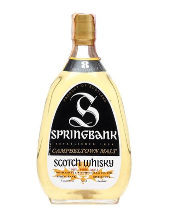 Springbank 8 年 Oval Bottle Bottled 1970s