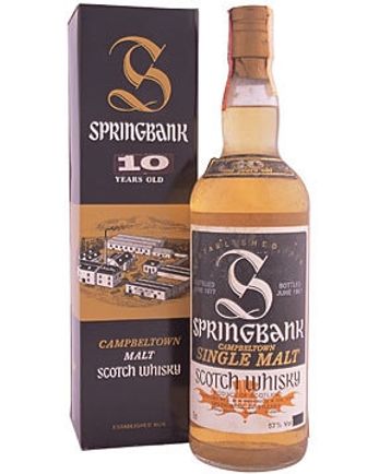 Springbank 10 年 75cl