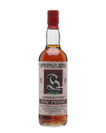 Springbank 12 年 100 Proof Bottled 1990s