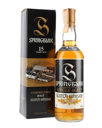 Springbank 15 年 Bottled 1980s