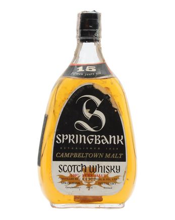 Springbank 15 年 Bottled 1970s