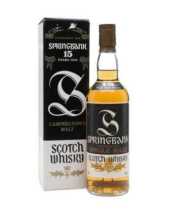 Springbank 15 年 Tall Black Label Bottled 1990s