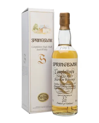 Springbank 1962 32 年 White Label