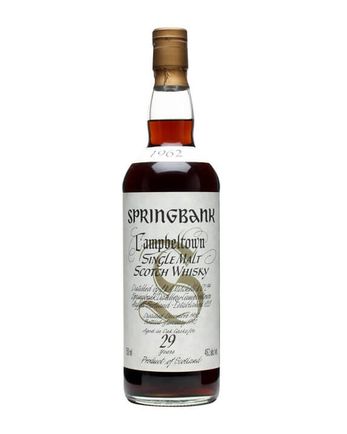 Springbank 1962 29 年 Sherry Cask