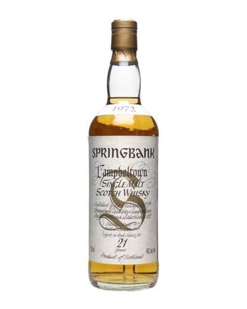 Springbank 1972 21 年