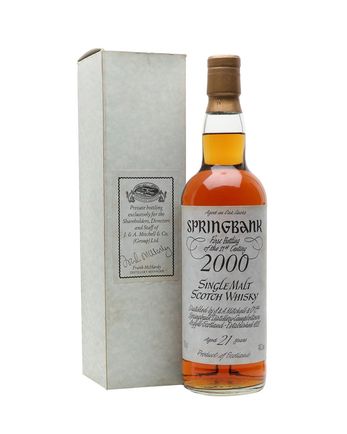 Springbank 21 年 First Bottling of 21st Century