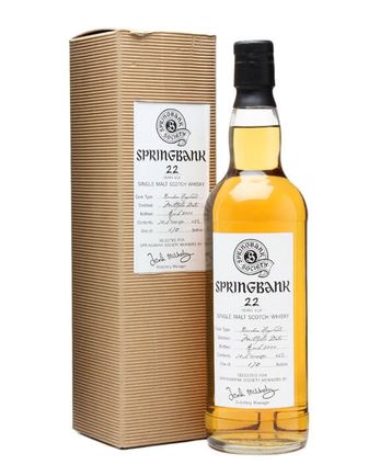 Springbank 22 年 Committee Bottling