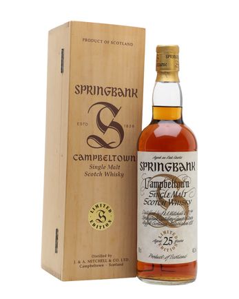 Springbank 25 年 Millennium Edition