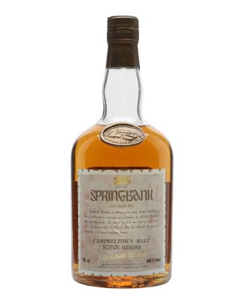 Springbank 25 年 Bottled 1980's