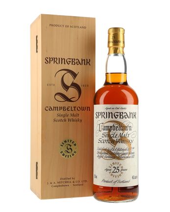 Springbank 25 年 Millennium Set