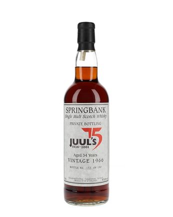 Springbank Juul's 75 34 年