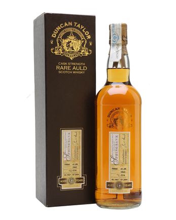 Springbank 1967 37 年 Duncan Taylor