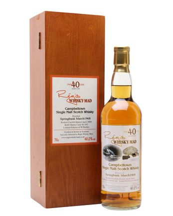 Springbank 1968 40 年 Regis Whisky Mad