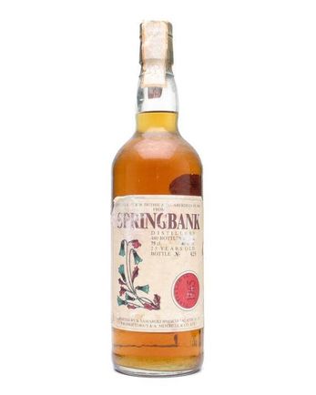 Springbank 1965 25 年 Bottled 1990 Samaroli