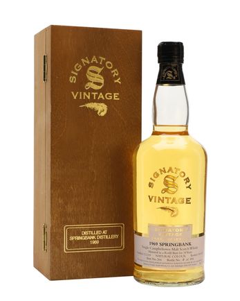 Springbank 1969 34 年 Signatory