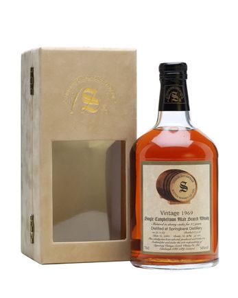 Springbank 1969 27 年 Sherry Cask Signatory