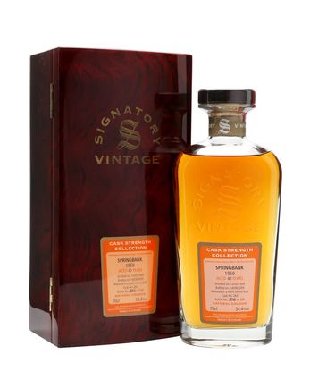 Springbank 1969 40 年 Cask #263 Signatory