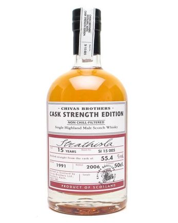 Strathisla 1991 15 年 Bourbon Cask