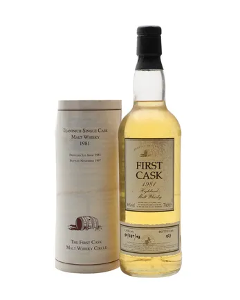 Teaninich 1981 16 年 First Cask