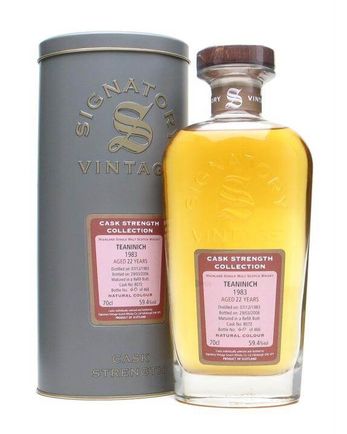 Teaninich 1983 22 年 Cask # 8072 Signatory Cask Strength Collection