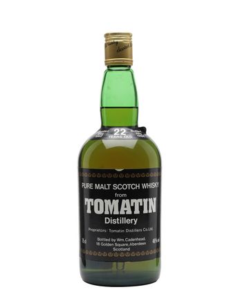Tomatin 1962 22 年 Cadenhead's