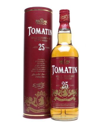 Tomatin 25 年 red label
