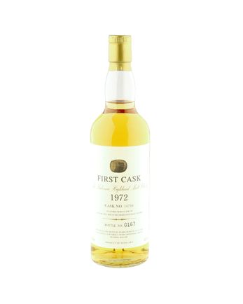 Balvenie 1972 20 年 First Cask