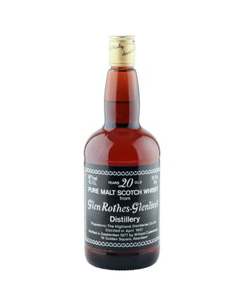 Glenrothes 1957 20 年 Cadenhead's