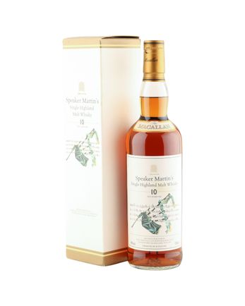 Macallan 10 年 Speaker Martin's Old Label