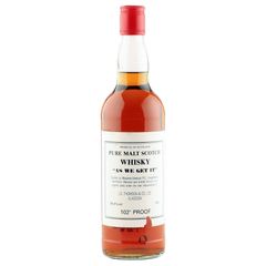 Macallan As We Get It, 102 Proof J.G. Thomson Bottling