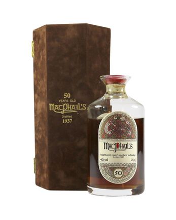 Macphail's 1937 50 年 Crystal Decanter Gordon & Macphail