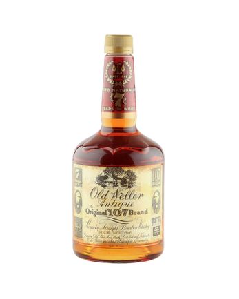 Old Weller Antique 107 Brand 7 年